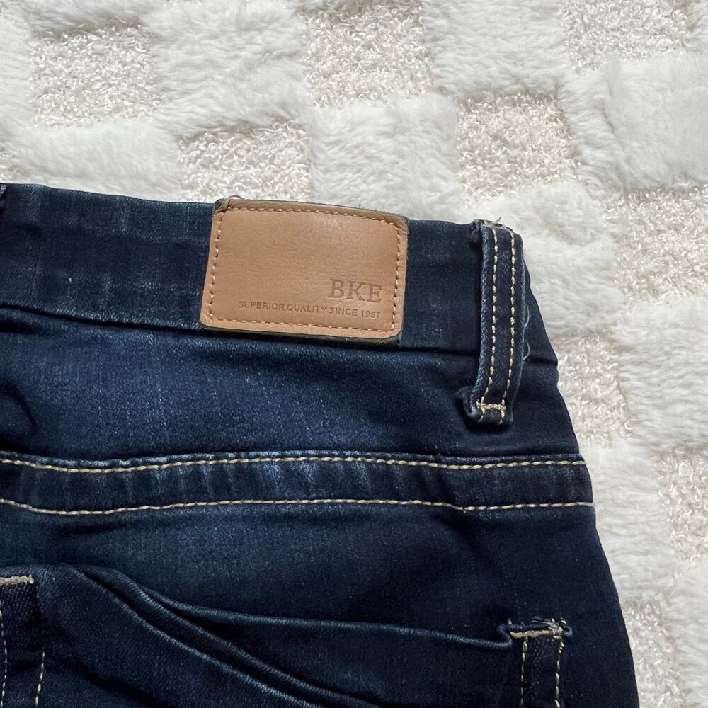 BKE Payton Flare Jeans Women’s Size 24 Dark Wash Mid Rise Stretch - Picture 10 of 10
